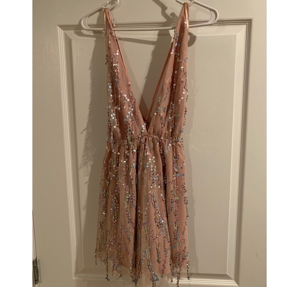 Sequined party dress